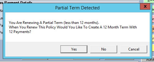Partial Term Warning