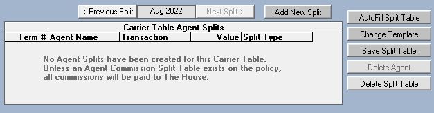 Agent Commission Split Warning