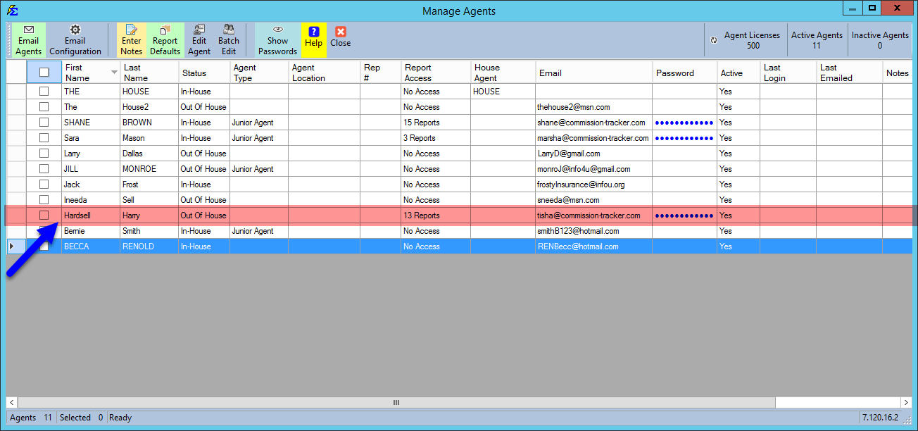 Active Portal Summary