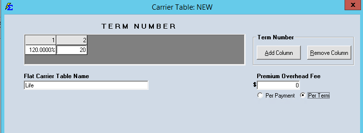 Payment Schedule View
