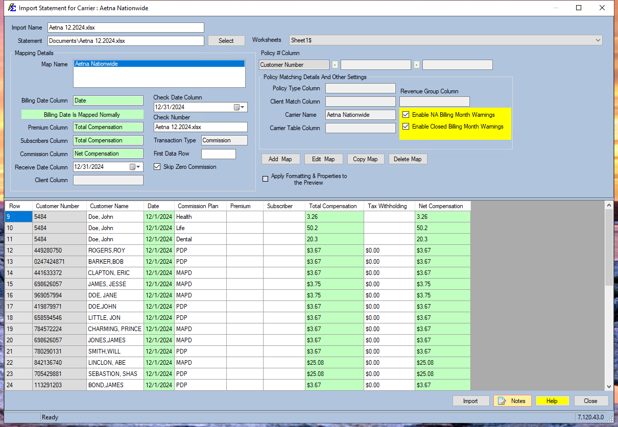 Final Mapping Review