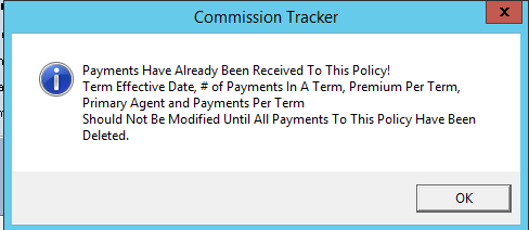 Disabling the Policy Edit Warning in Options