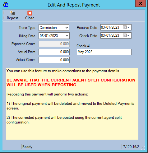 Reverse and Edit Logic