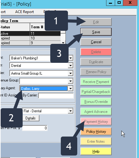 Step 2: Correct Policy