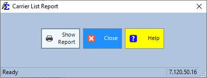 Report Filter Options