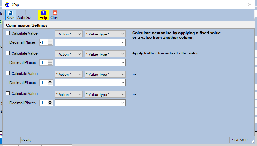 Advanced Formula Builder
