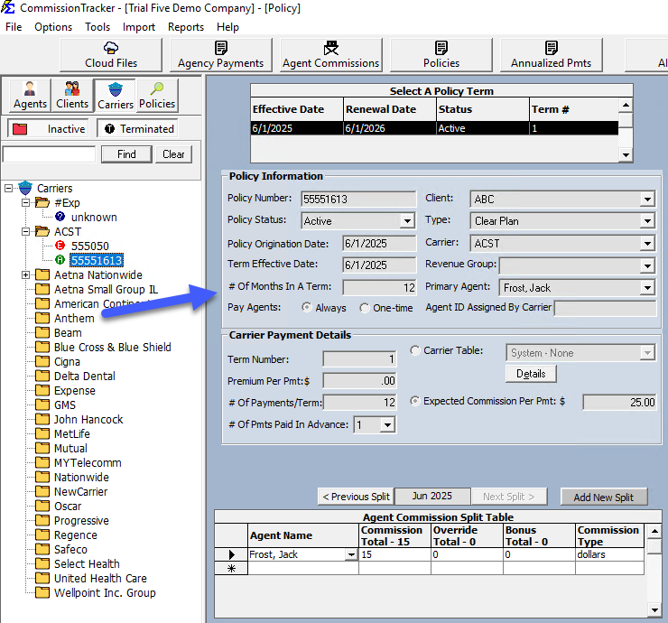 # Of Months In A Term