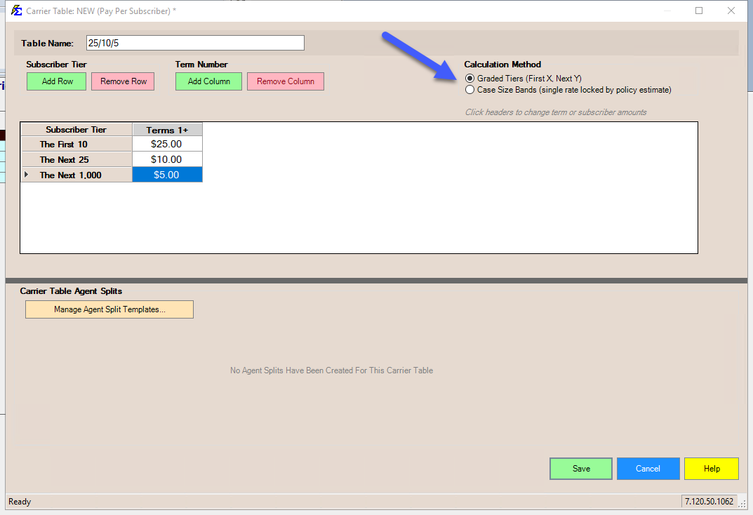 Subscriber Logic Setting