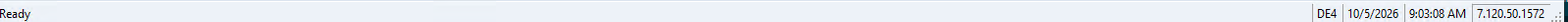 Status Bar