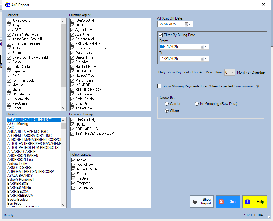 A/R Logic and Partial Payments